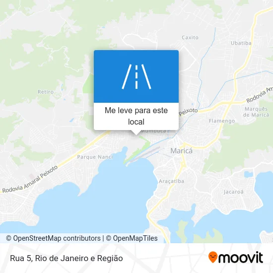 Rua 5 mapa