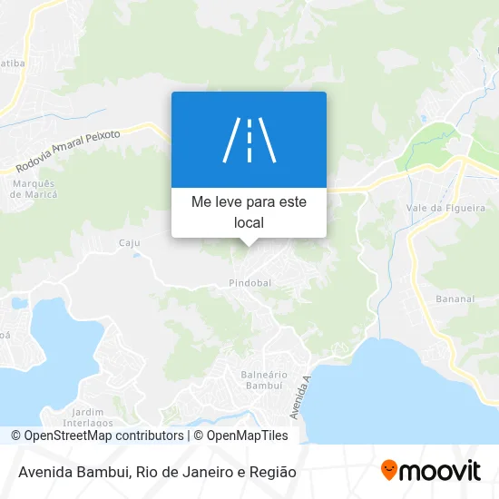 Avenida Bambui mapa