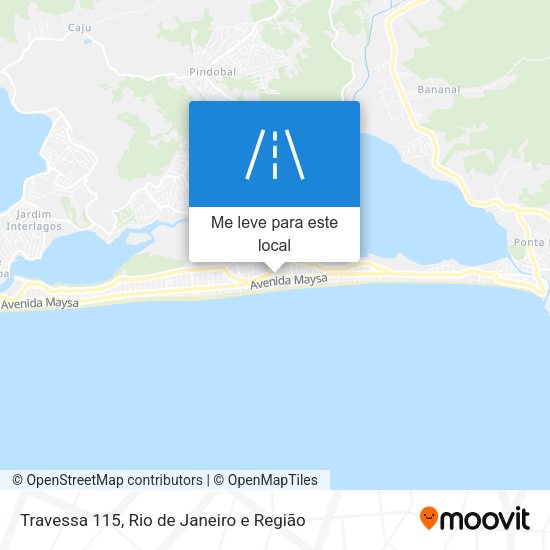 Travessa 115 mapa