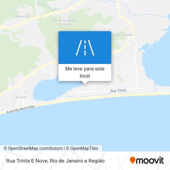 Rua Trinta E Nove mapa