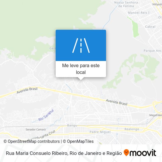Rua Maria Consuelo Ribeiro mapa