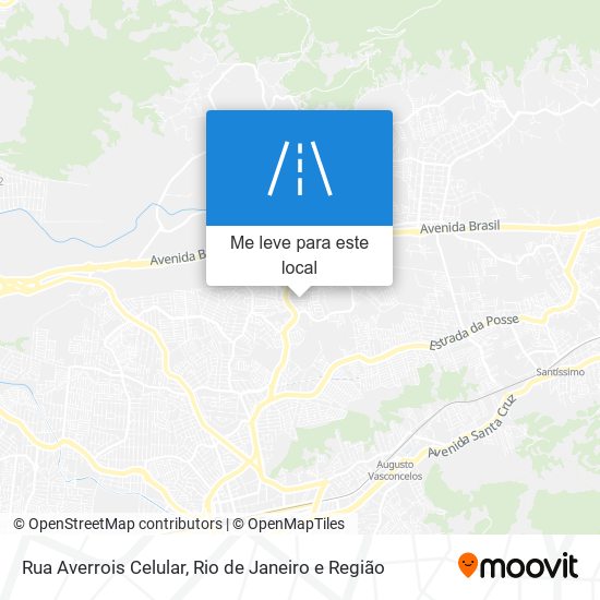 Rua Averrois Celular mapa