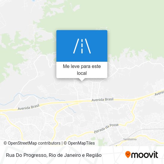 Rua Do Progresso mapa