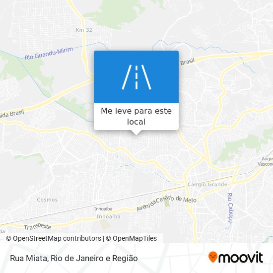 Rua Miata mapa