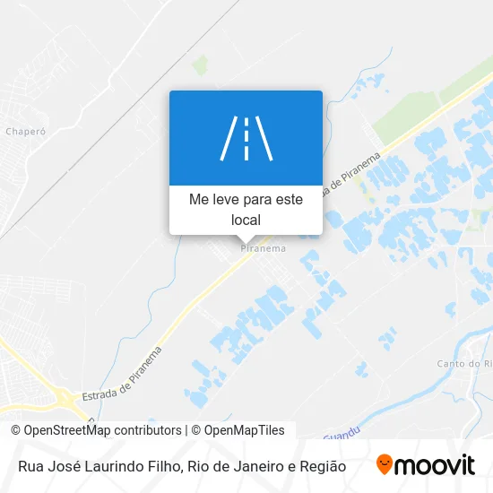Rua José Laurindo Filho mapa