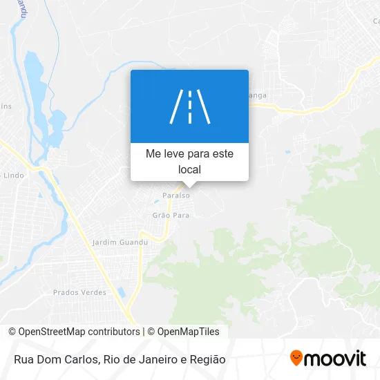 Rua Dom Carlos mapa