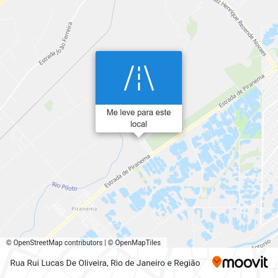 Rua Rui Lucas De Oliveira mapa