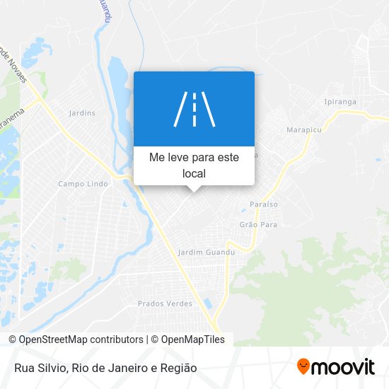Rua Silvio mapa