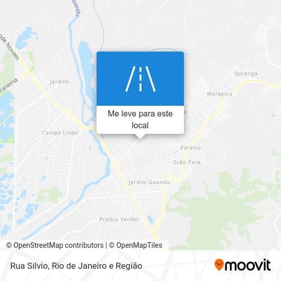 Rua Silvio mapa