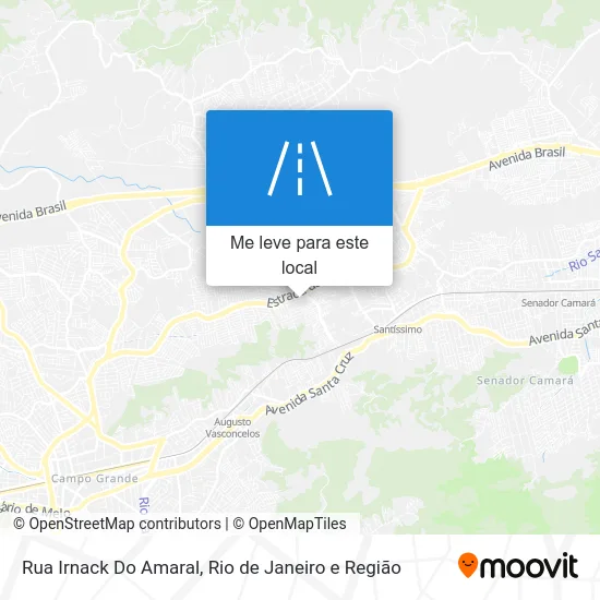 Rua Irnack Do Amaral mapa