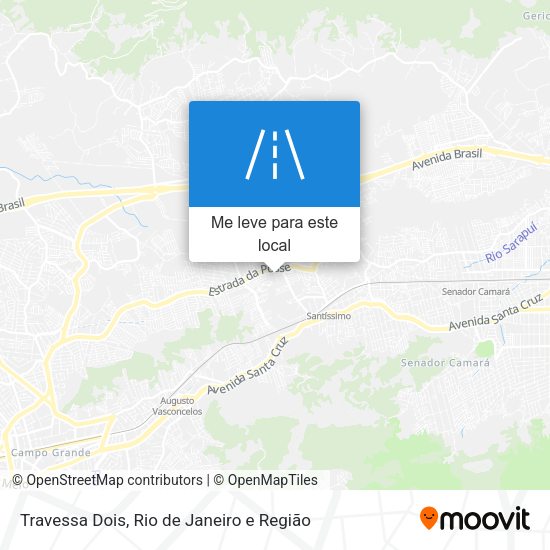 Travessa Dois mapa