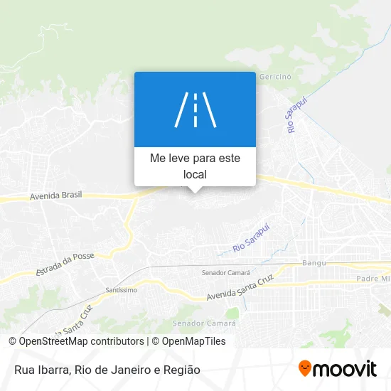Rua Ibarra mapa