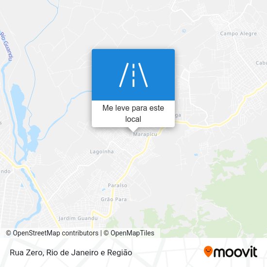 Rua Zero mapa