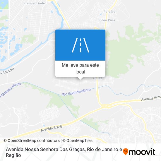 Avenida Nossa Senhora Das Graças mapa