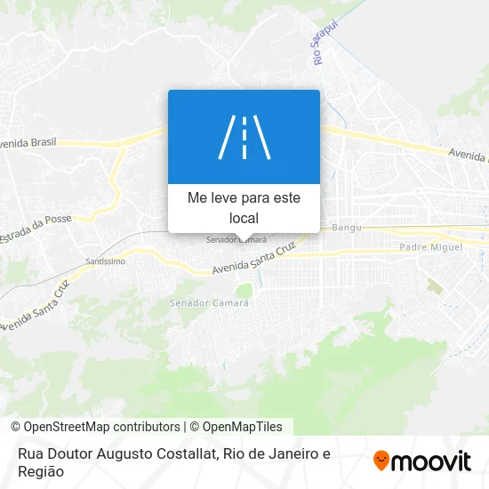 Rua Doutor Augusto Costallat mapa