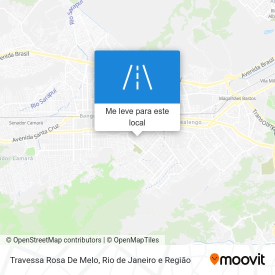 Travessa Rosa De Melo mapa