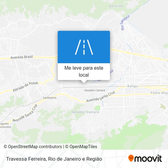 Travessa Ferreira mapa