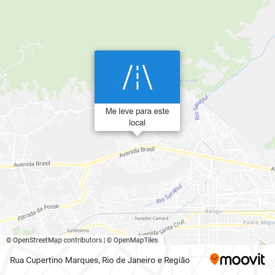 Rua Cupertino Marques mapa