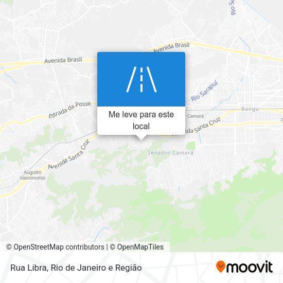 Rua Libra mapa