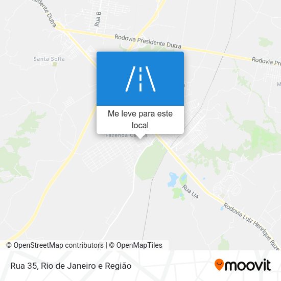 Rua 35 mapa