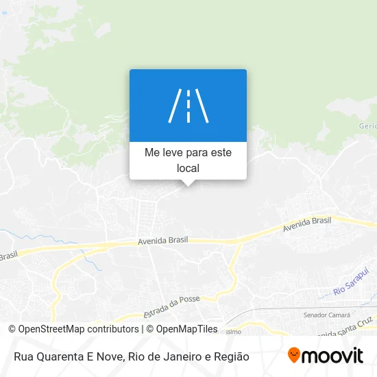 Rua Quarenta E Nove mapa