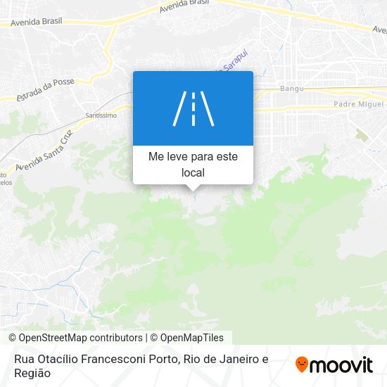 Rua Otacílio Francesconi Porto mapa