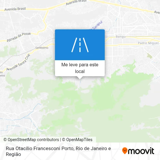 Rua Otacílio Francesconi Porto mapa