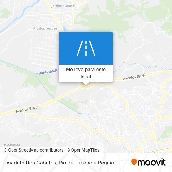 Viaduto Dos Cabritos mapa