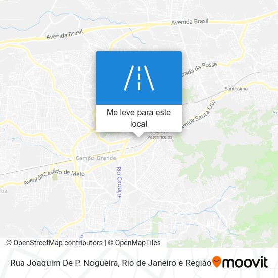 Rua Joaquim De P. Nogueira mapa