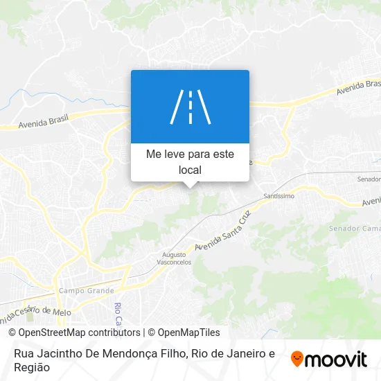 Rua Jacintho De Mendonça Filho mapa