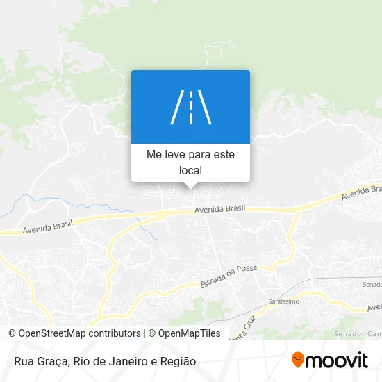 Rua Graça mapa