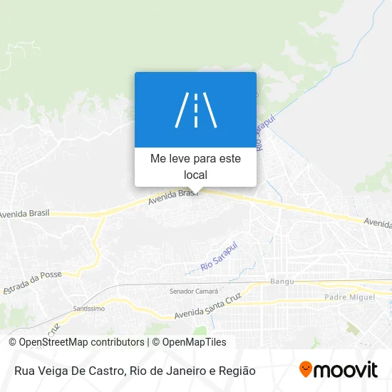 Rua Veiga De Castro mapa