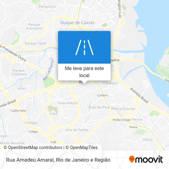 Rua Amadeu Amaral mapa