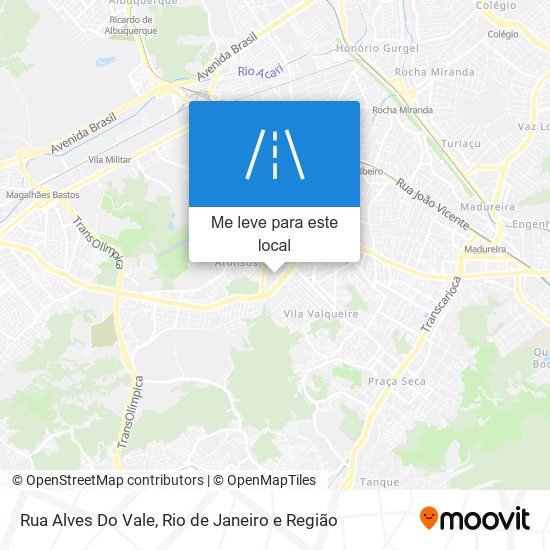 Rua Alves Do Vale mapa