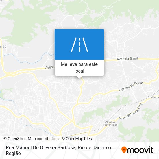 Rua Manoel De Oliveira Barbosa mapa