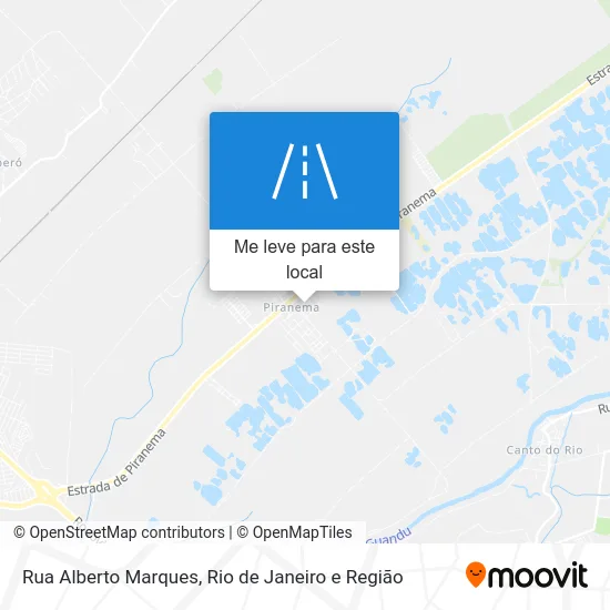 Rua Alberto Marques mapa