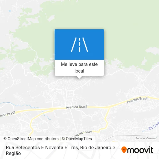 Rua Setecentos E Noventa E Três mapa