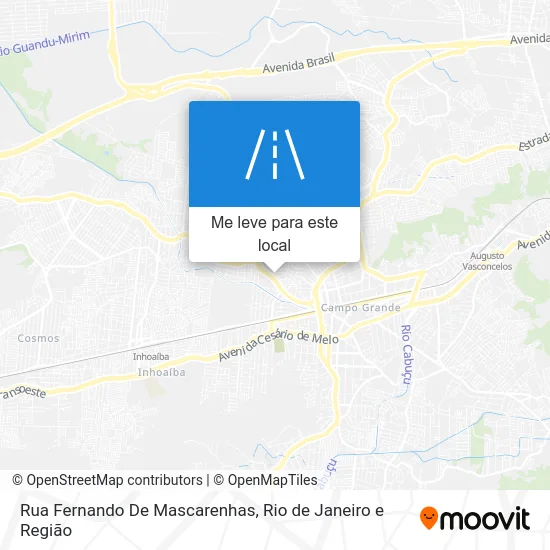 Rua Fernando De Mascarenhas mapa