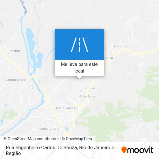 Rua Engenheiro Carlos De Souza mapa
