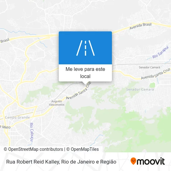 Rua Robert Reid Kalley mapa