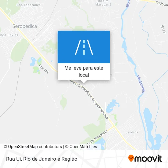 Rua Ui mapa