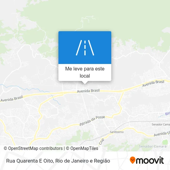 Rua Quarenta E Oito mapa
