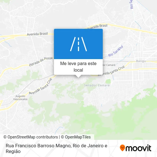 Rua Francisco Barroso Magno mapa