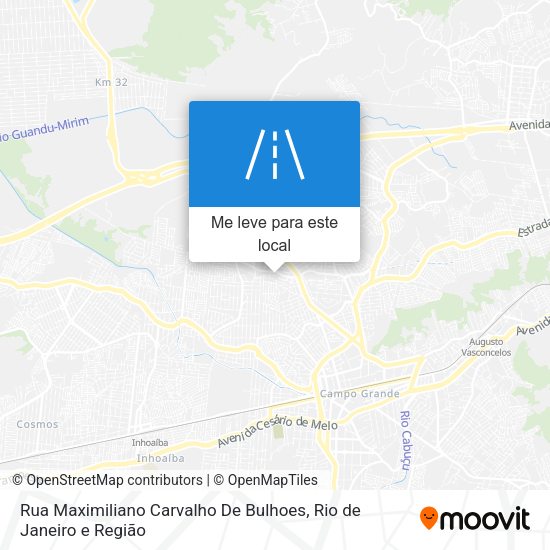 Rua Maximiliano Carvalho De Bulhoes mapa