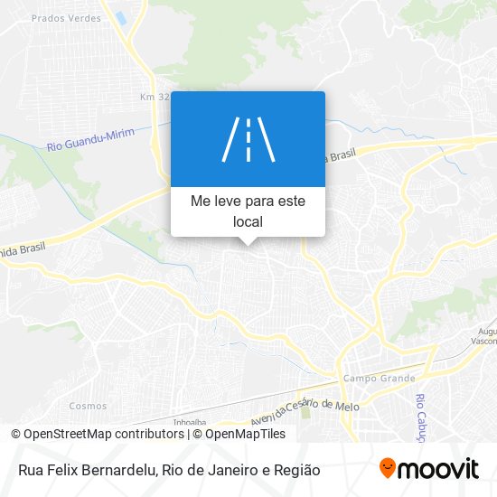 Rua Felix Bernardelu mapa