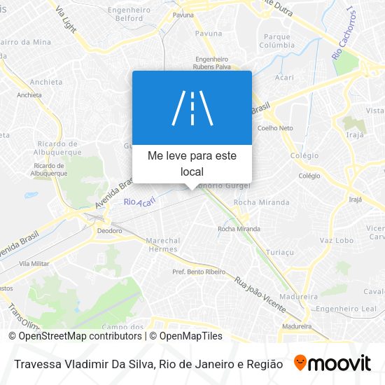 Travessa Vladimir Da Silva mapa