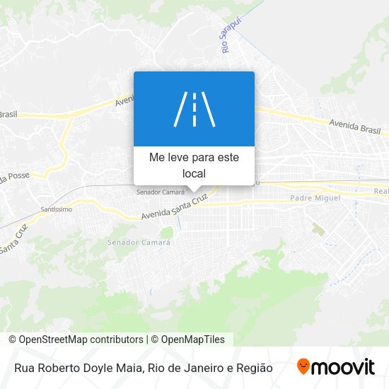 Rua Roberto Doyle Maia mapa