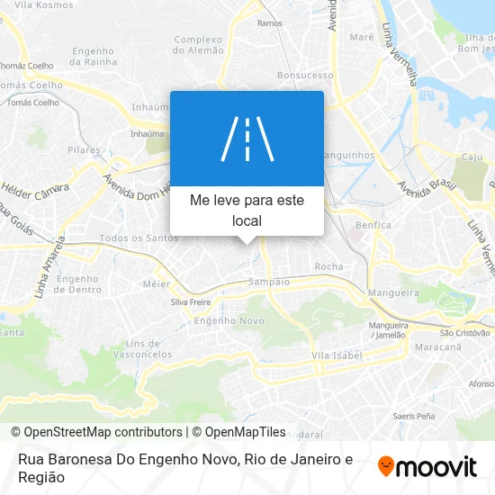 Rua Baronesa Do Engenho Novo mapa
