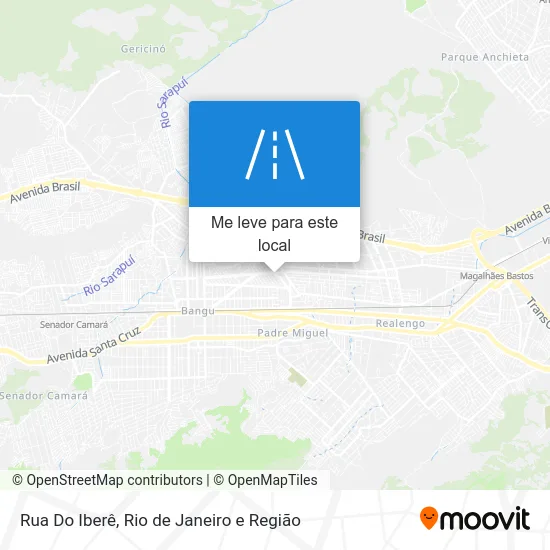 Rua Do Iberê mapa
