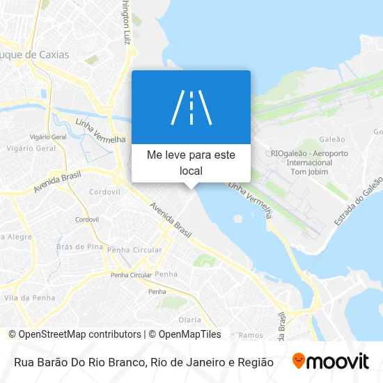 Rua Barão Do Rio Branco mapa